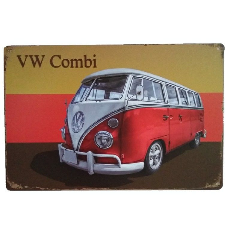 Metal wall art Metal sign ,2024 metal Car sign ,vintage style poster sign for advertising