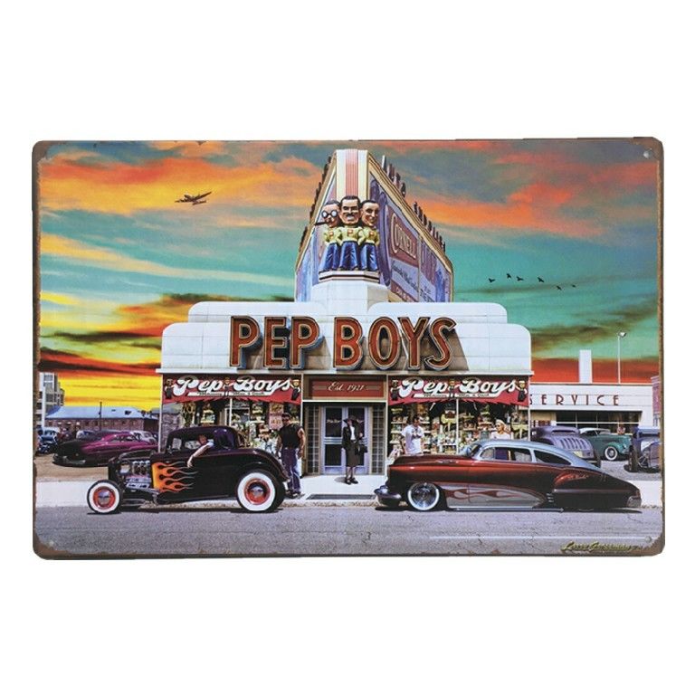 Retro,Vintage,Rusted Metal Sign Tin Poster Home Decor Wall Art 20*30cm