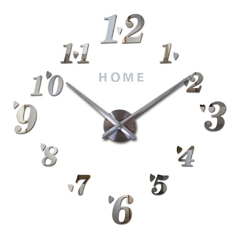 Quartz Diy Large Elegant Wall Clocks Kitchen Decorative Vintage House Wall Clock